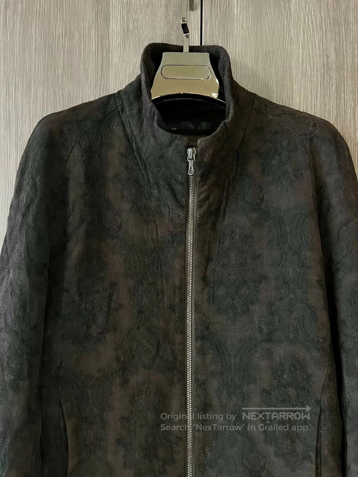 Julius Vintage Baroque-Inspired Zip Collar Jacket. Size US M / EU 48-50 / 2 - 4 Thumbnail