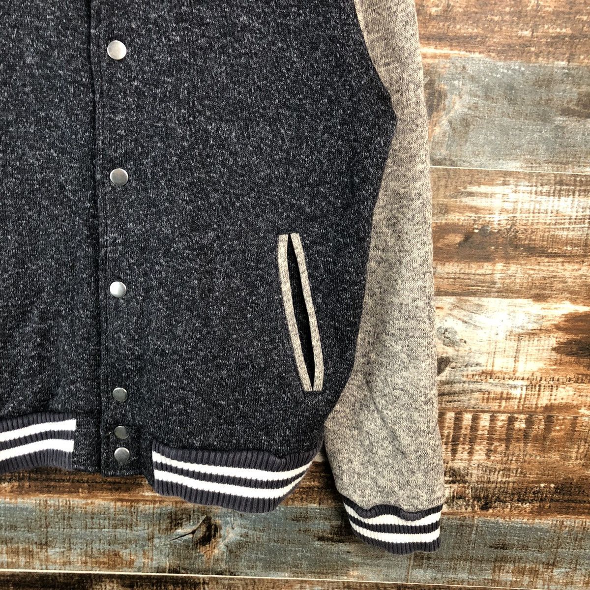 Japanese Brand Sevendays Sundays Dark Brown Bombers Jacket #A1587 Size US S / EU 44-46 / 1 - 8 Thumbnail