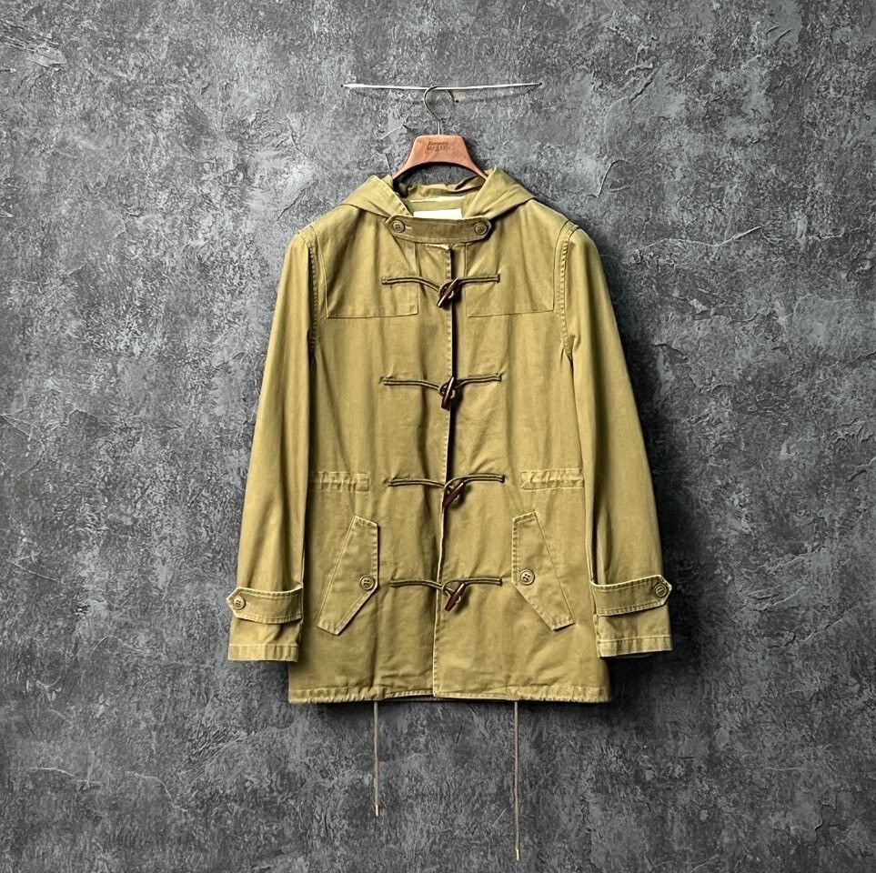 Saint Laurent Paris SAINT LAURENT Toggle Hooded Coat Size US S / EU 44-46 / 1 - 1 Thumbnail