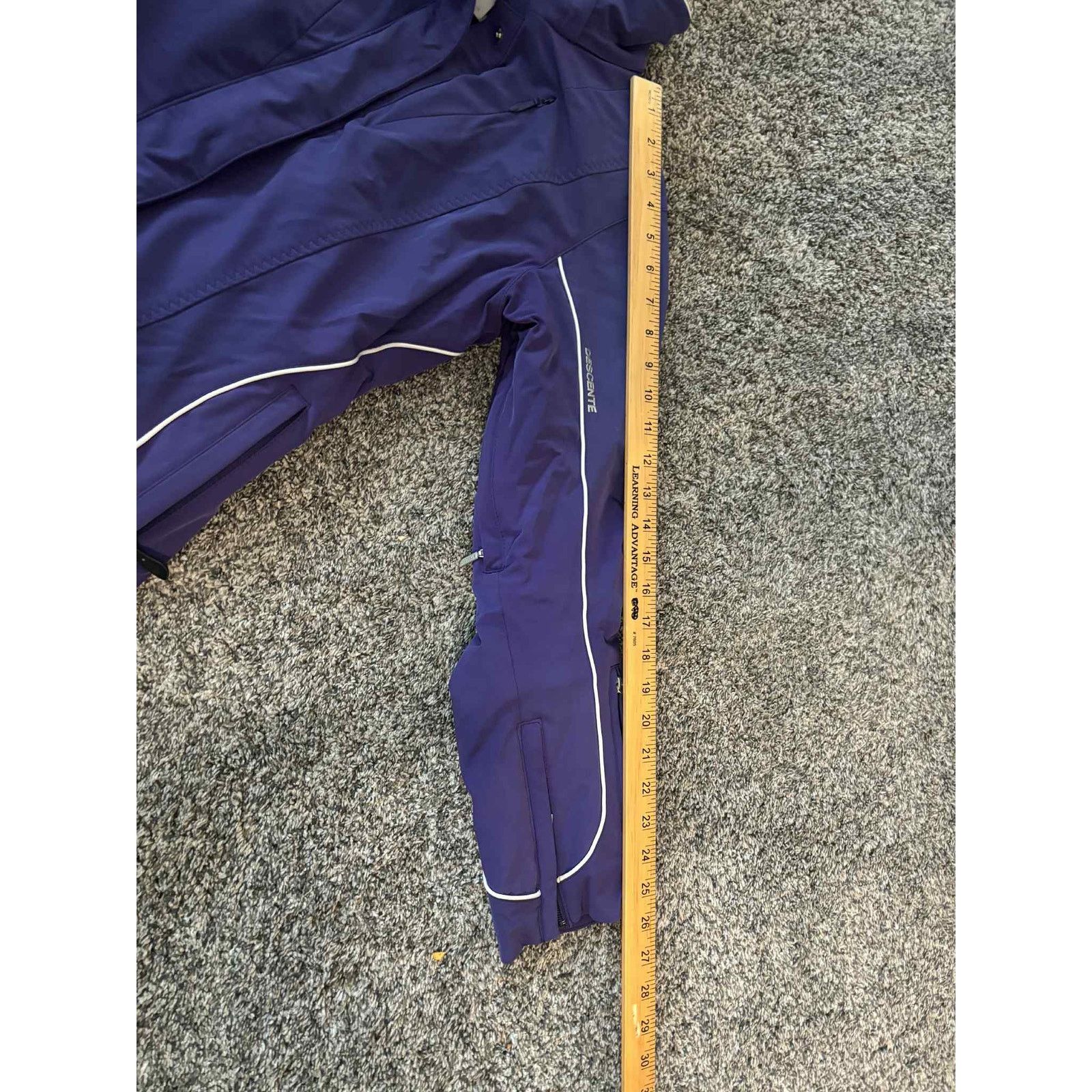 Descente Descente Zip Up Insulated Quilted Lined Ski Jacket Purple 8 Size M / US 6-8 / IT 42-44 - 20 Thumbnail