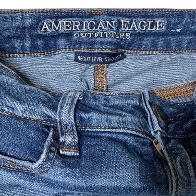 American Eagle Outfitters American Eagle Next Level Stretch Jegging Jeans Women Size 4 Size 27" / US 4 / IT 40 - 3 Thumbnail