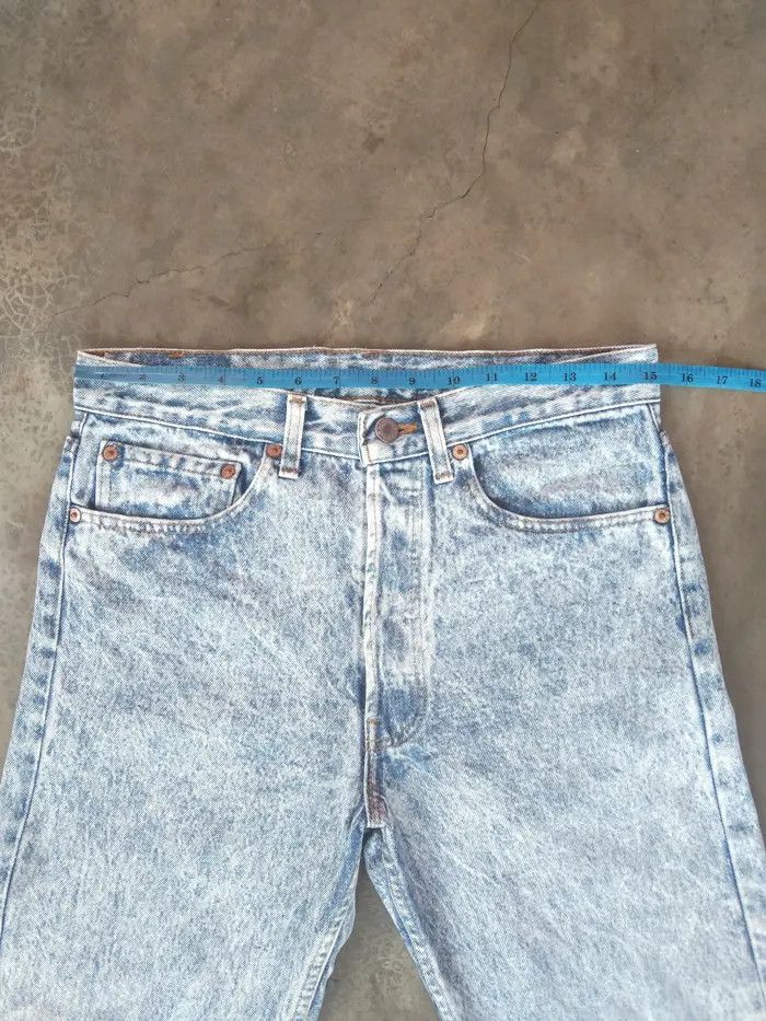 Levi's × Vintage 80s Vintage Levis 501 Jeans Made In USA 30x30 Size US 30 / EU 46 - 4 Thumbnail