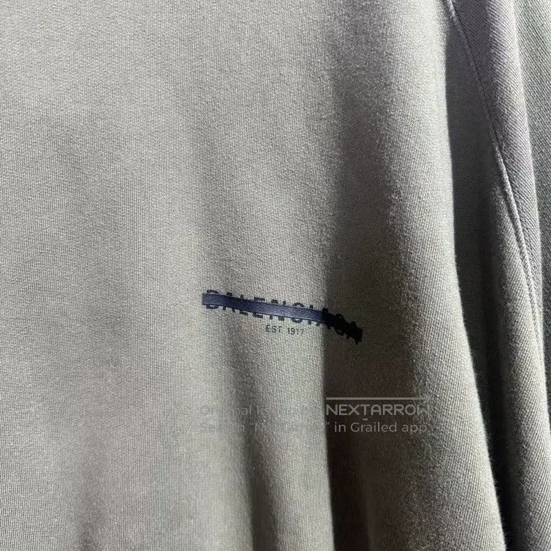 Balenciaga Balenciaga Olive Green Hoodie with Shielded Lines Size US L / EU 52-54 / 3 - 5 Thumbnail