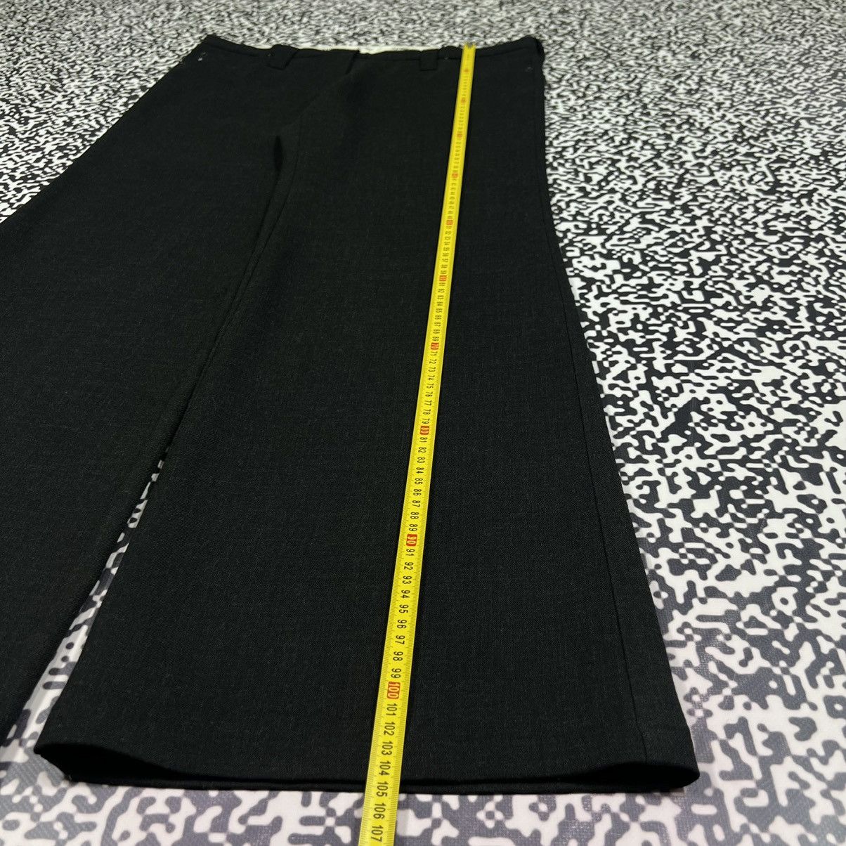 Armani Vintage Y2K Armani Jeans Luxury Flared Wide Classic Pants Size 29" - 19 Thumbnail