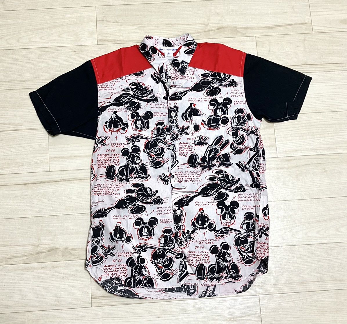 Comme des Garcons × Comme des Garcons SHIRT COMME des GARCONS Disney Mickey Button Shirt Size US XS / EU 42 / 0 - 1 Thumbnail