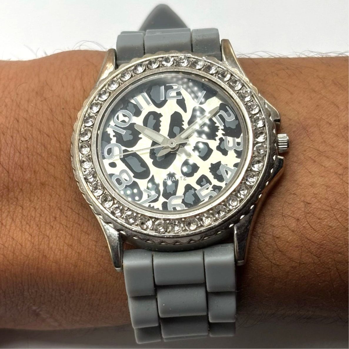 Other Gray Leopard Men's Watch Size ONE SIZE - 2 Thumbnail
