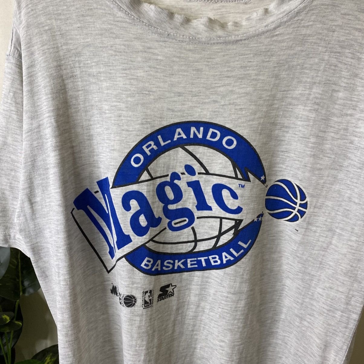 Vintage 1990s Starter x NBA Orlando Magic Basketball Tee Size US L / EU 52-54 / 3 - 2 Thumbnail