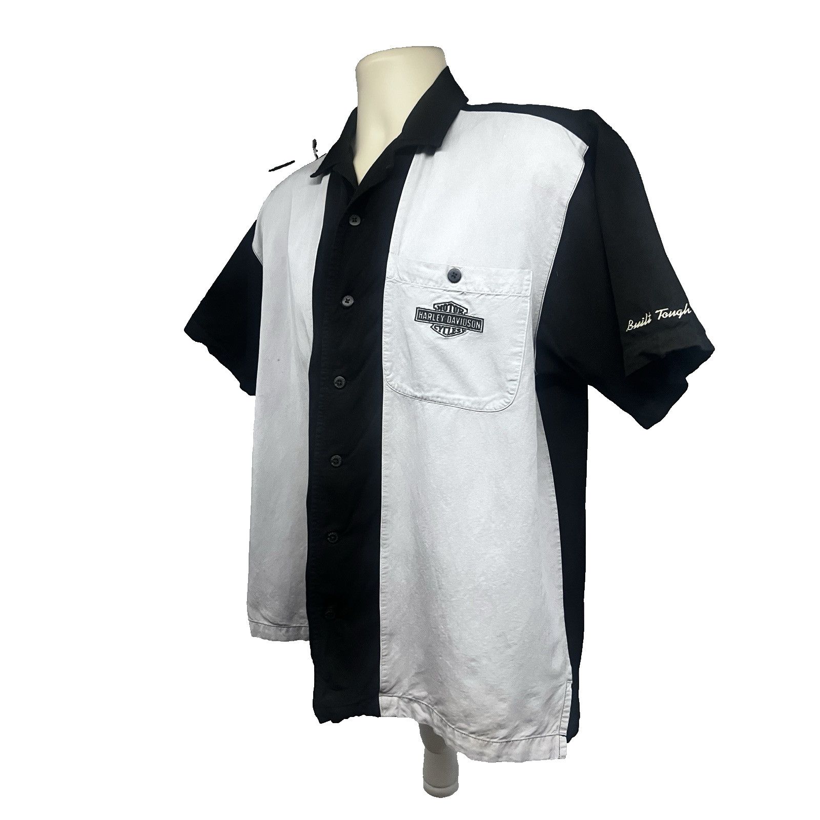 Harley Davidson Harley Davidson Double Graphic Mechanic Button Up Shirt M Size US M / EU 48-50 / 2 - 3 Thumbnail