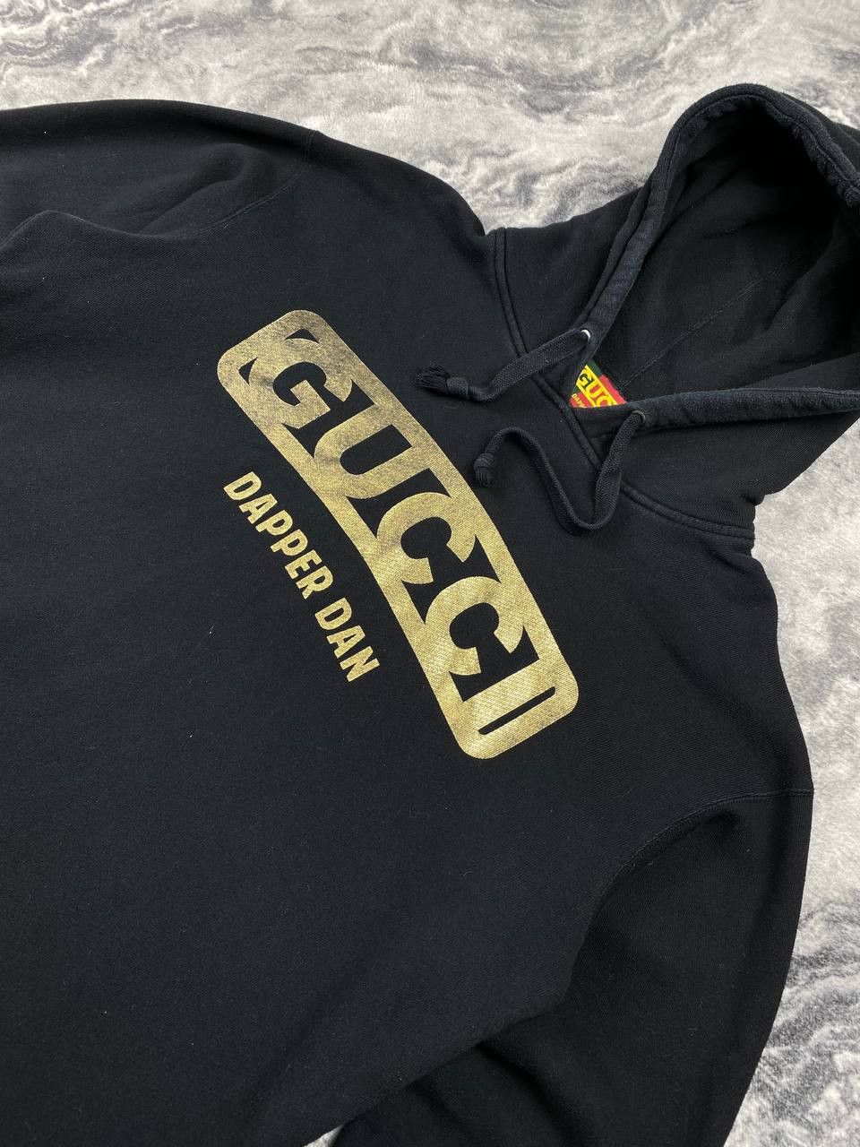 Gucci Gucci Dapper Dan Hoodie Big Logo Men Size L Black Size US L / EU 52-54 / 3 - 3 Thumbnail