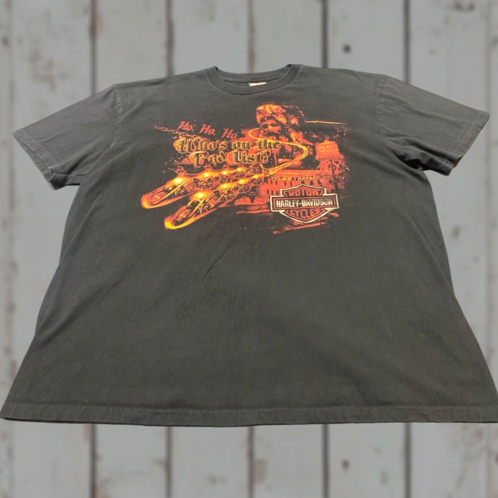 Harley Davidson VINTAGE Harley-Davidson T-Shirt 2XL Men Short Sleeve Graphic Black The Who Bad List Sturgis SD Size US XXL / EU 58 / 5 - 1 Thumbnail