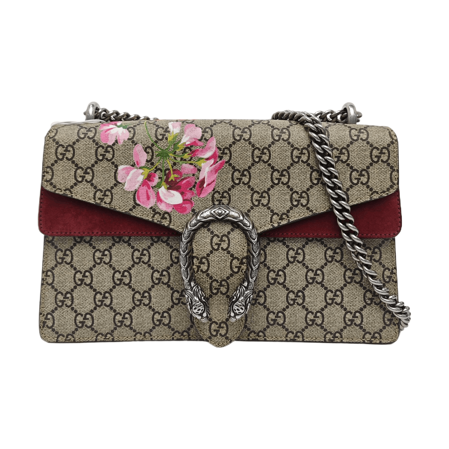Gucci Gucci Dionysus Floral Coated Canvas Shoulder Bag Size ONE SIZE - 1 Thumbnail