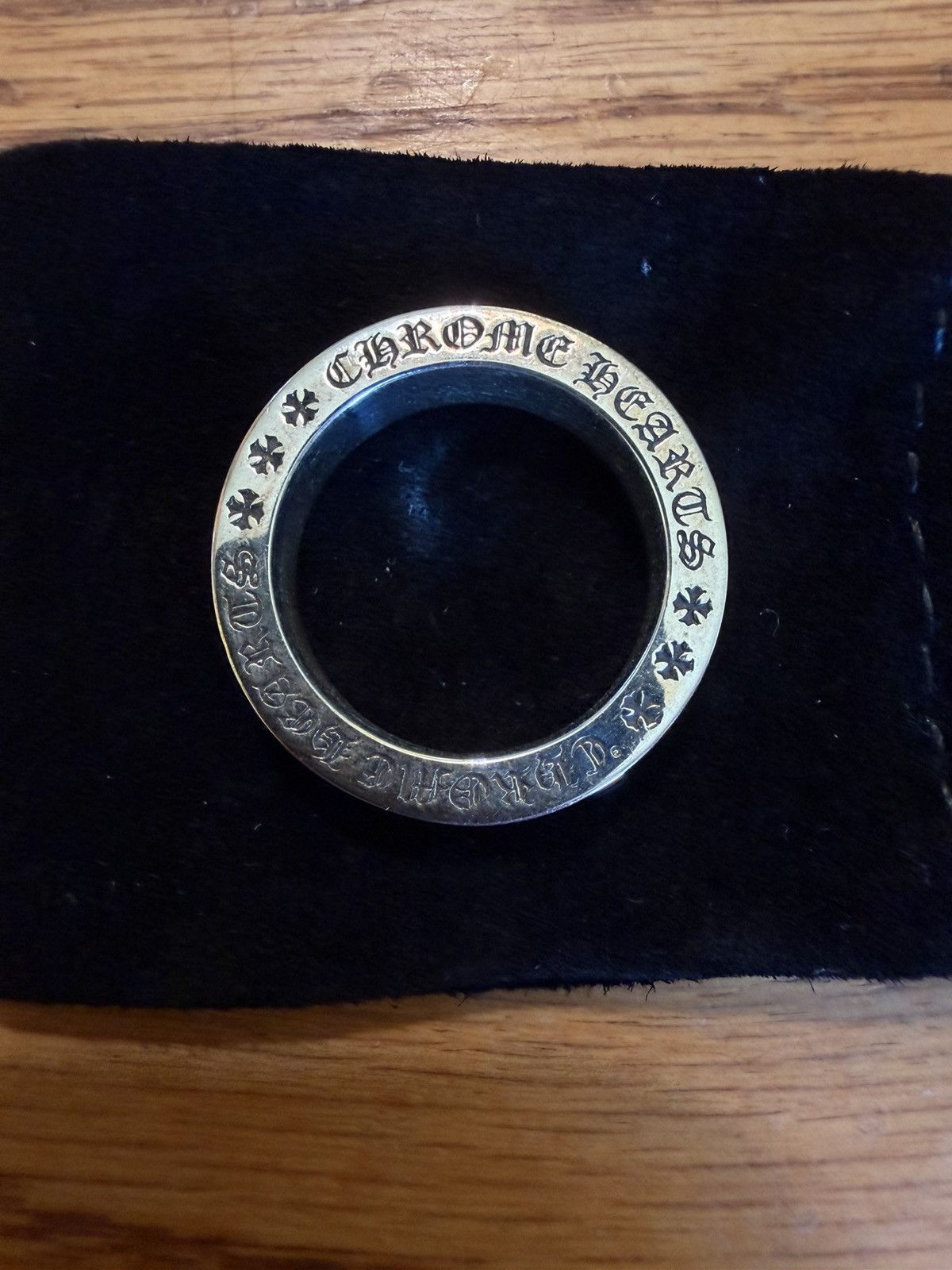 【新品未使用】 CHROME HEARTS スペーサーリング CH NYC Chrome Hearts Chrome Hearts “CH NYC” 6mm Spacer Ring | Grailed