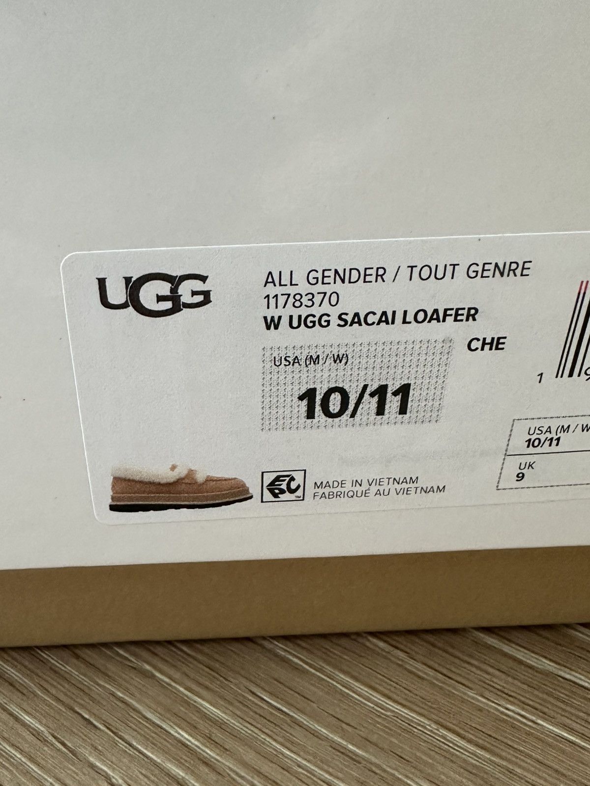 Sacai × Ugg SACAI x UGG suede and shearling penny loafers Size US 10 / EU 43 - 5 Thumbnail