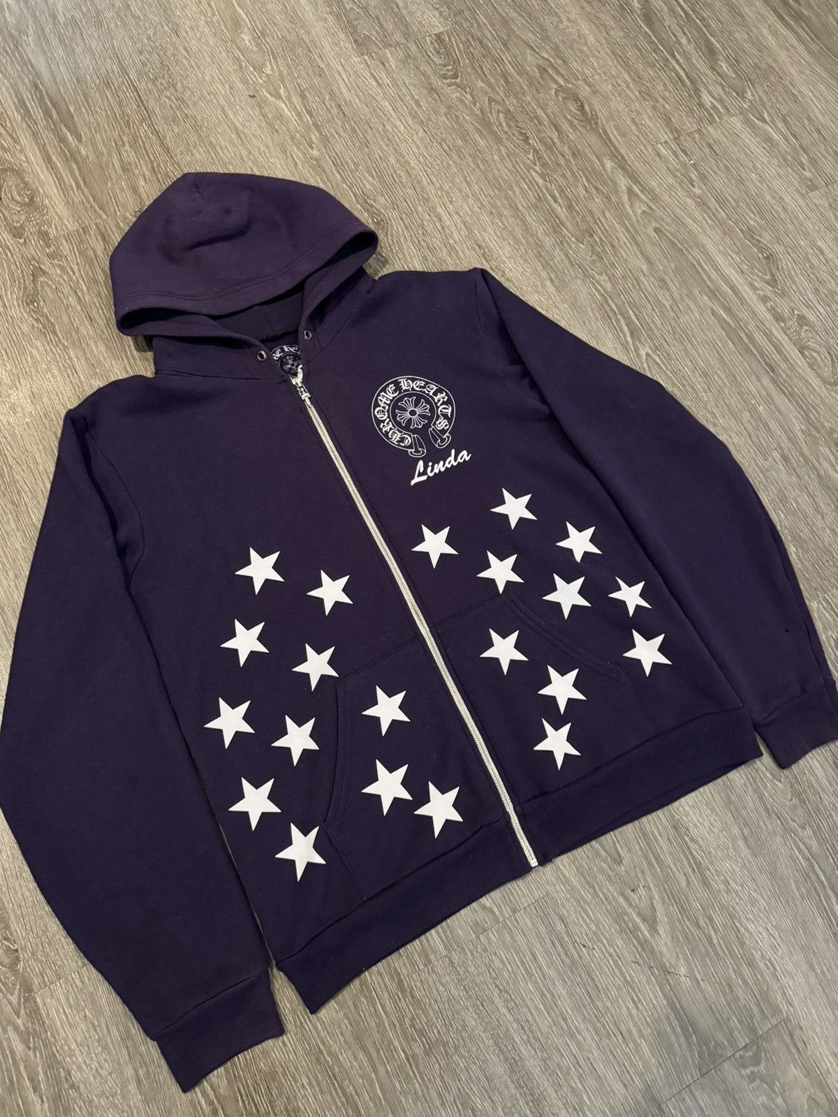 Chrome Hearts Chrome Hearts Matty Boy Linda & The Gals 1 of 1 Zip Hoodie Size US L / EU 52-54 / 3 - 7 Thumbnail