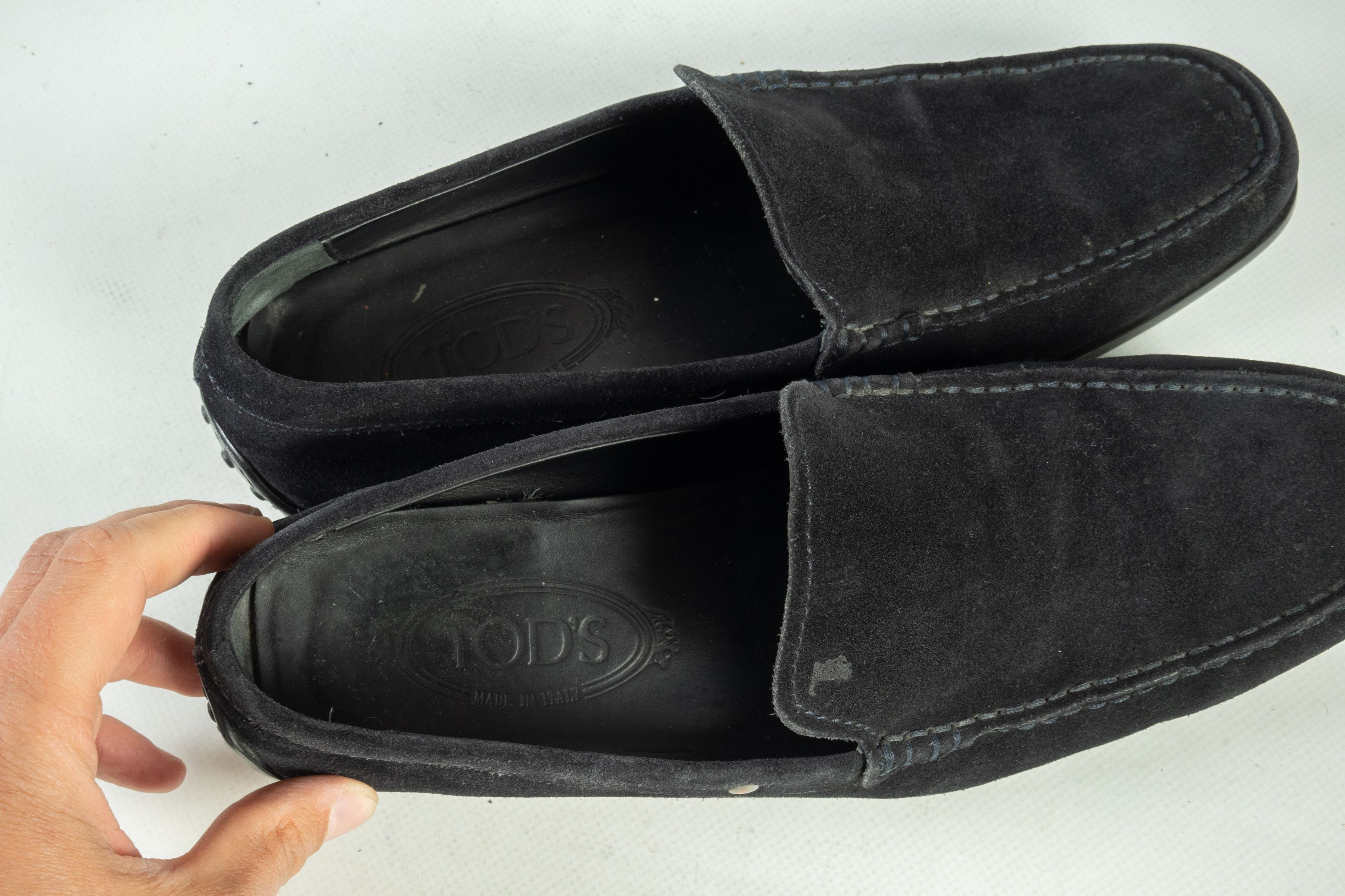 Tod's Tod's Leather Slip On Shoes Size US 8 / EU 41 - 10 Thumbnail