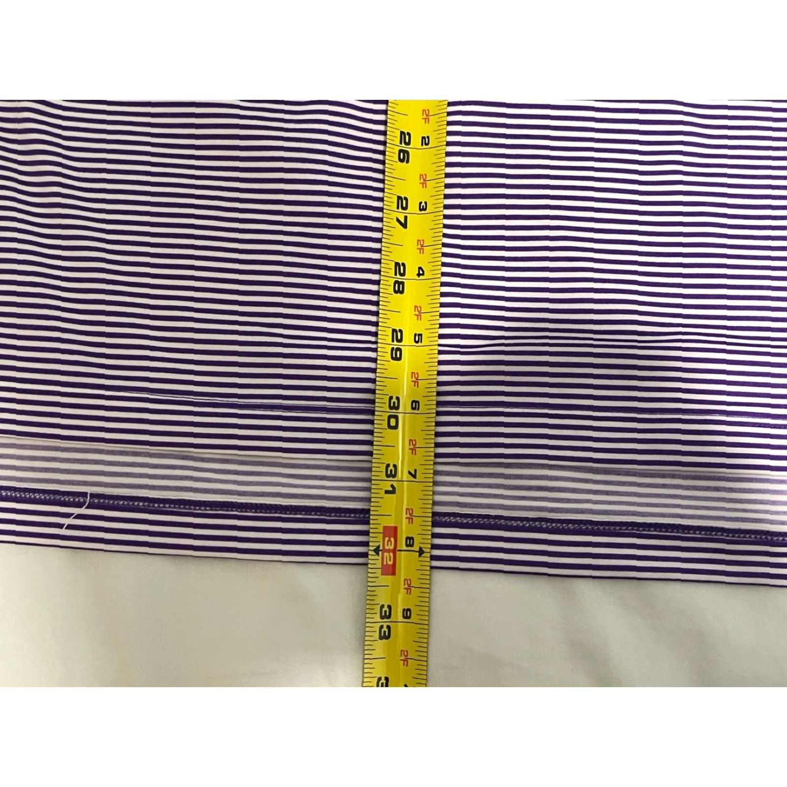Vintage Draddy Sport Golf Shirt Mens XL Purple/White Striped Kiawah Island Club Wardrobe Polo Shirt Golf Mens XL Purple/White Striped Kiawah Island Club Size US XL / EU 56 / 4 - 2 Thumbnail