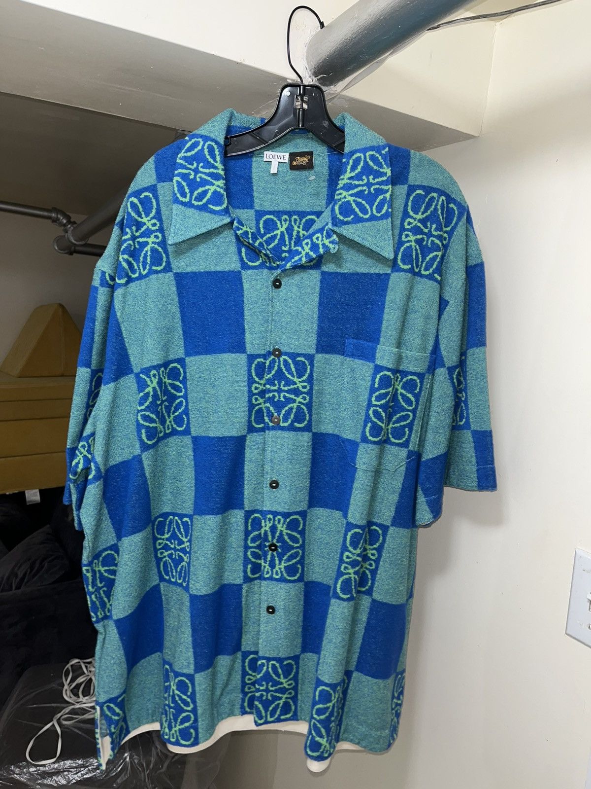 Loewe Loewe Towel Short Sleeve Shirt Sz L Size US L / EU 52-54 / 3 - 2 Thumbnail
