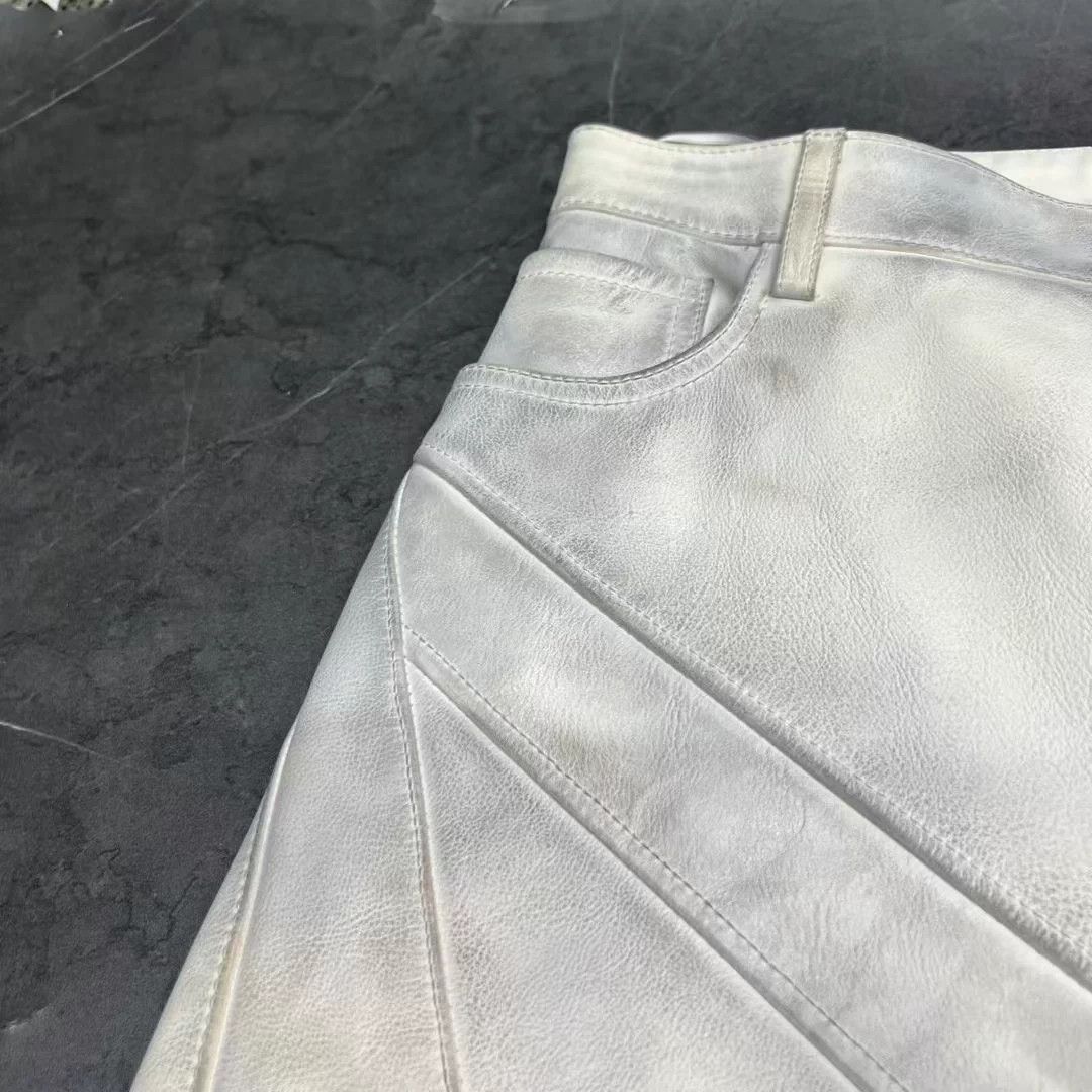 Balenciaga Balenciaga SS23 Motorcycle Leather Pants Size 26" / US 2 / IT 38 - 5 Thumbnail