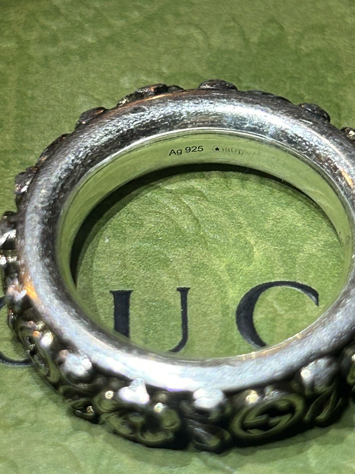 Gucci Gucci Interlocking G Flower Ring Ag925 Size ONE SIZE - 6 Thumbnail
