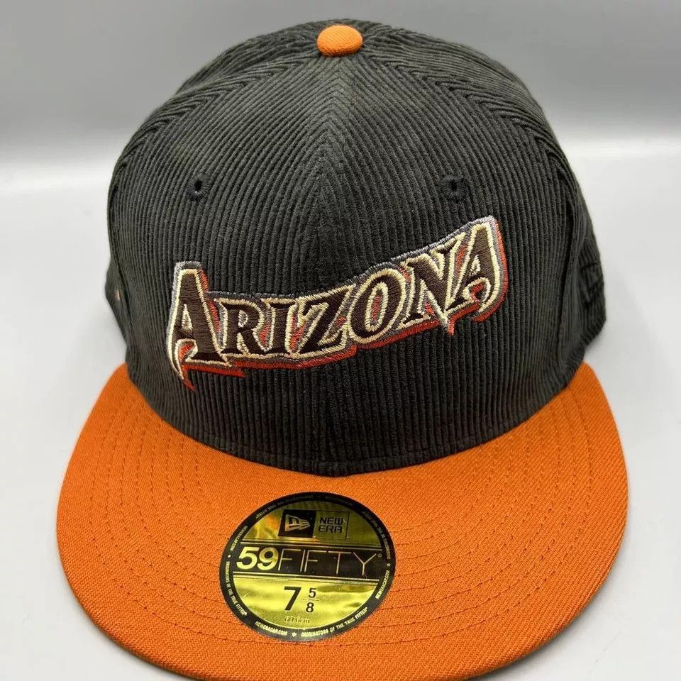New Era Arizona Diamondbacks Hat Men 7 5/8 59Fifty New Era Fitted Size ONE SIZE - 2 Thumbnail