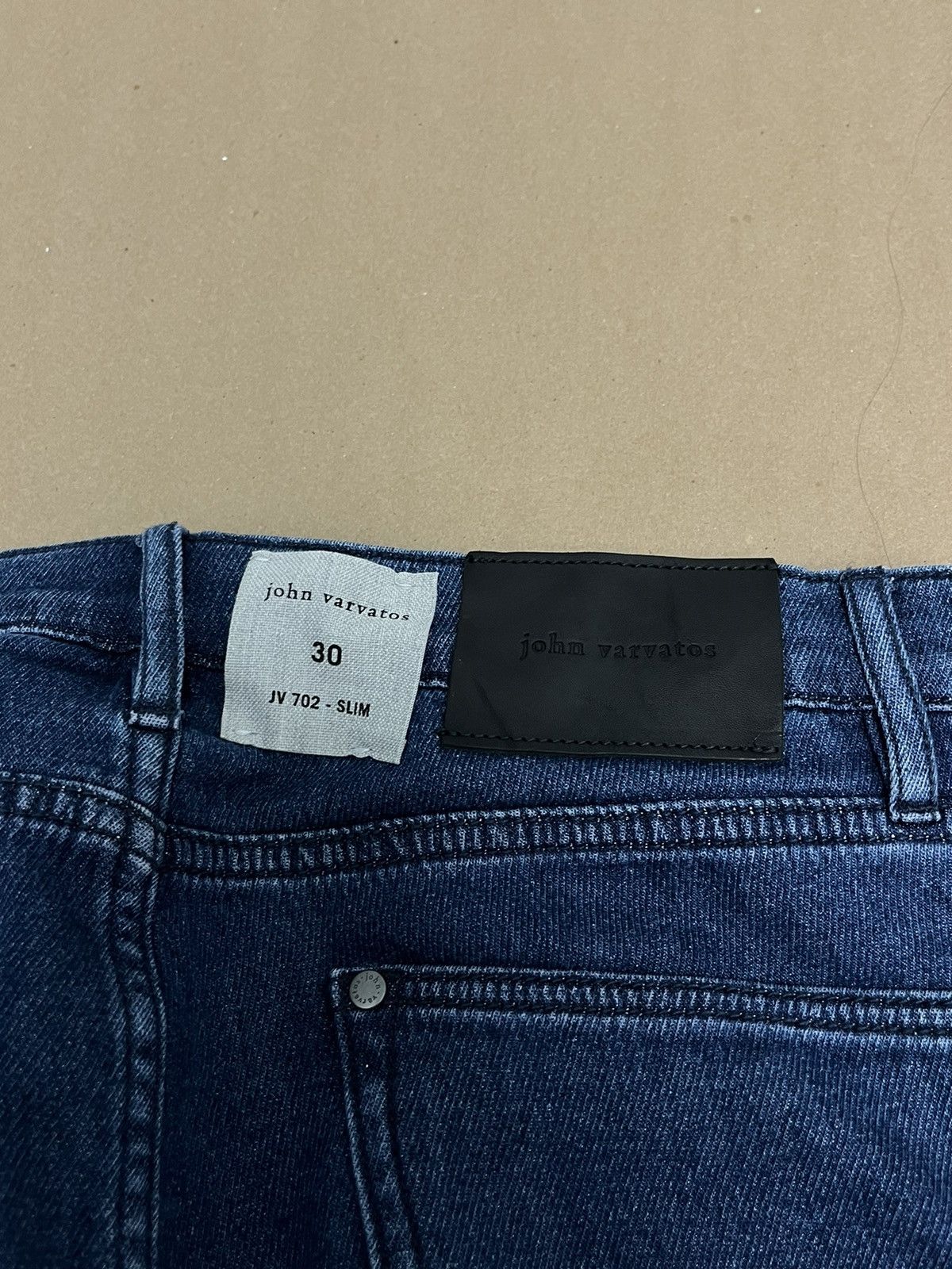 John Varvatos JV702 slim Jean. 30 Size US 30 / EU 46 - 10 Thumbnail