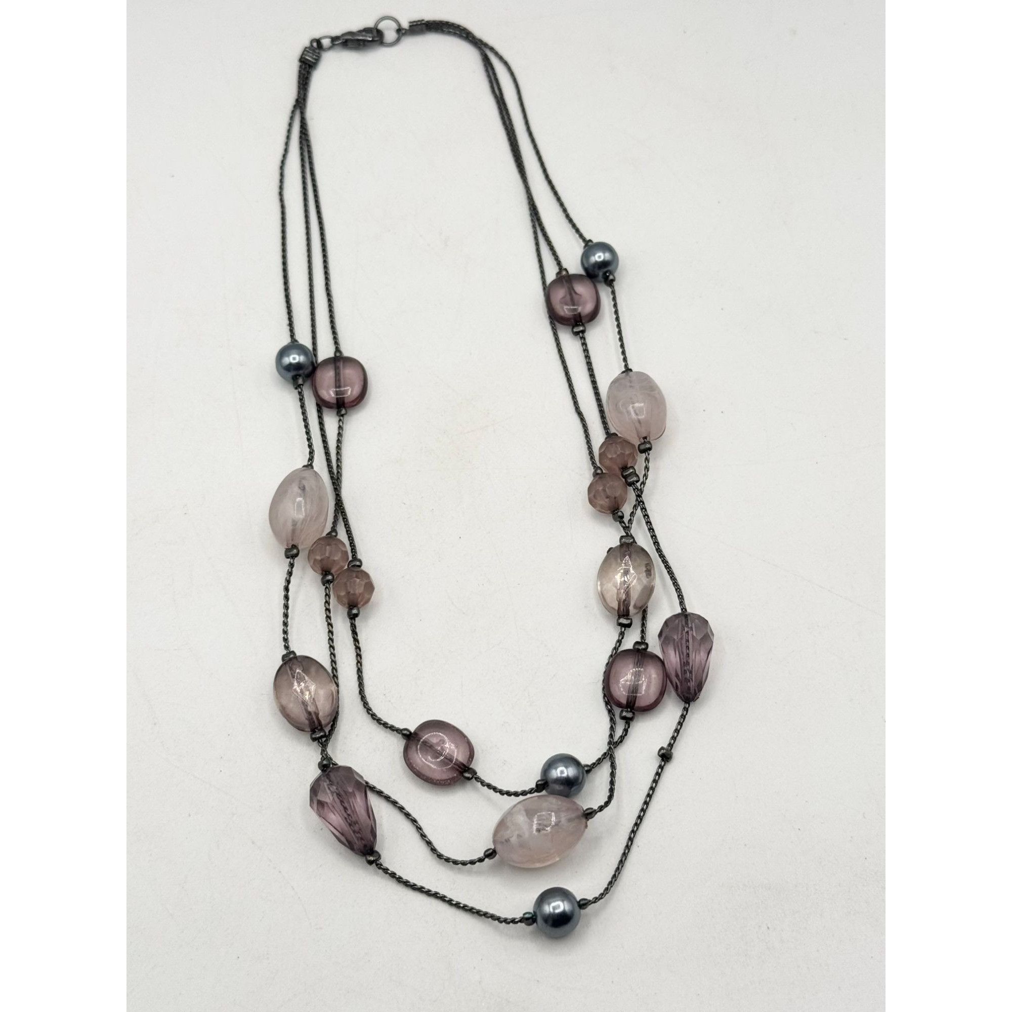 Vintage Vintage multi strand beaded necklace Size ONE SIZE - 3 Thumbnail