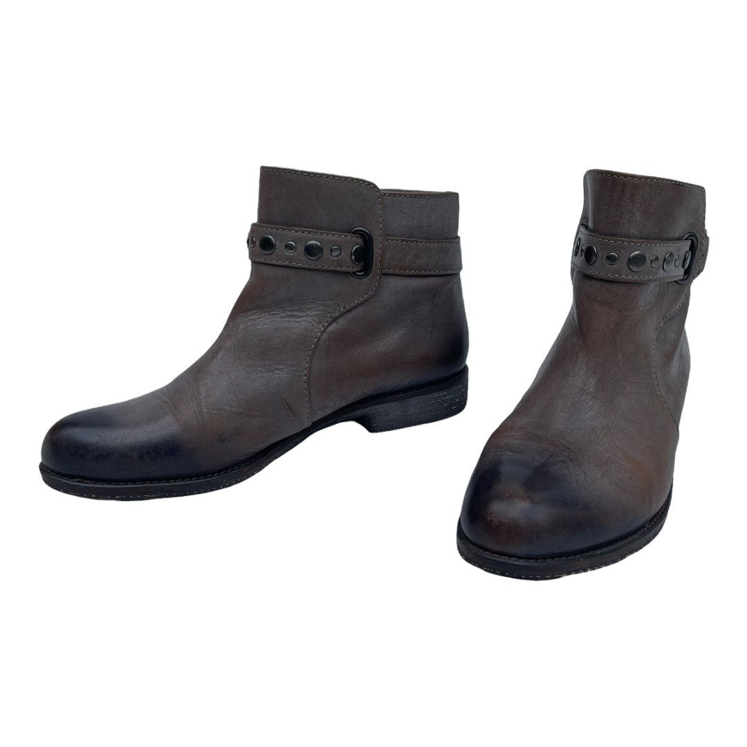 Lucky Brand Lucky Brand Paulinne Grey Studded Ankle Booties Size 7.5 Size US 7.5 / IT 37.5 - 6 Thumbnail