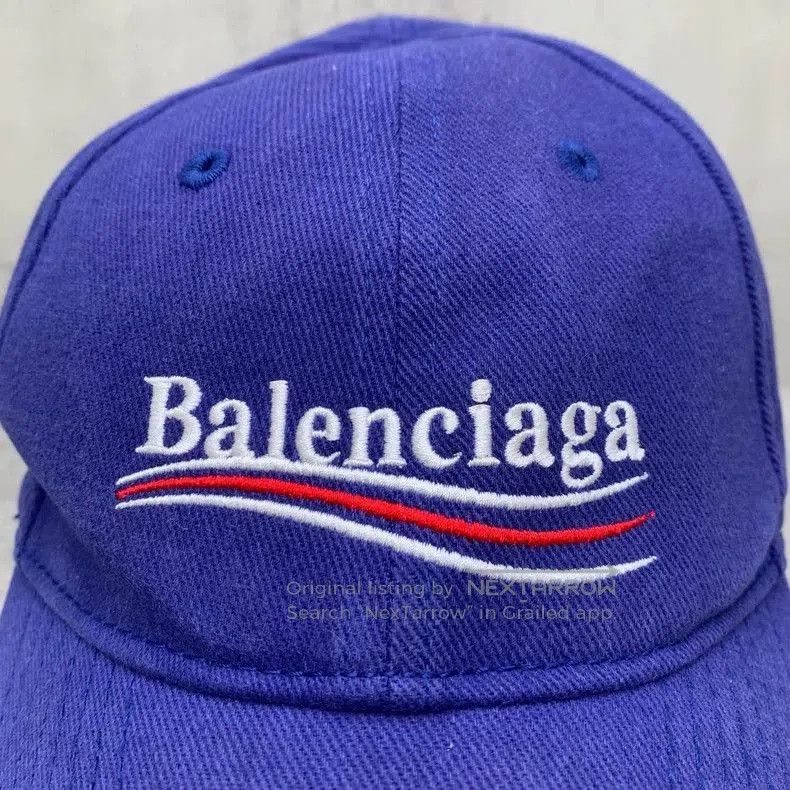 Balenciaga Balenciaga Blue Coca-Cola Baseball Cap. Size ONE SIZE - 6 Thumbnail