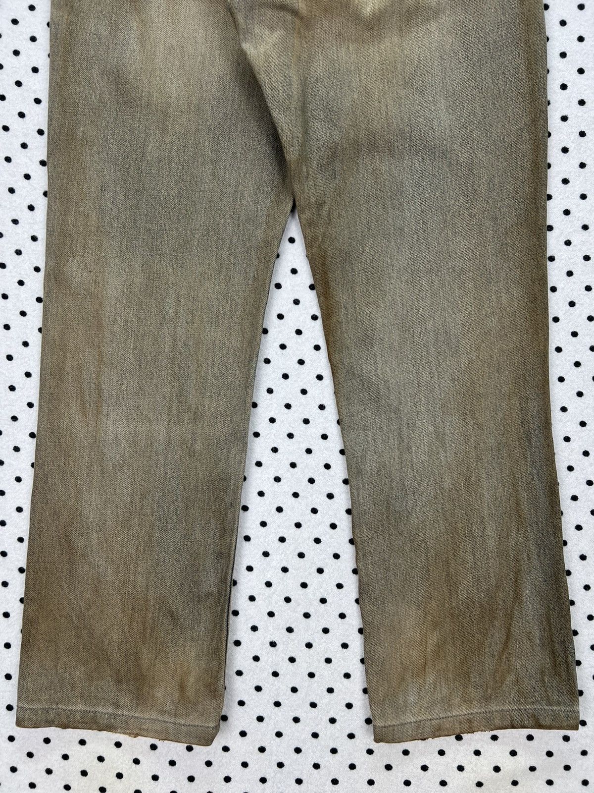 Edwin Edwin 503 Low Rise Dirty Distressed Jeans Size US 31 - 6 Thumbnail