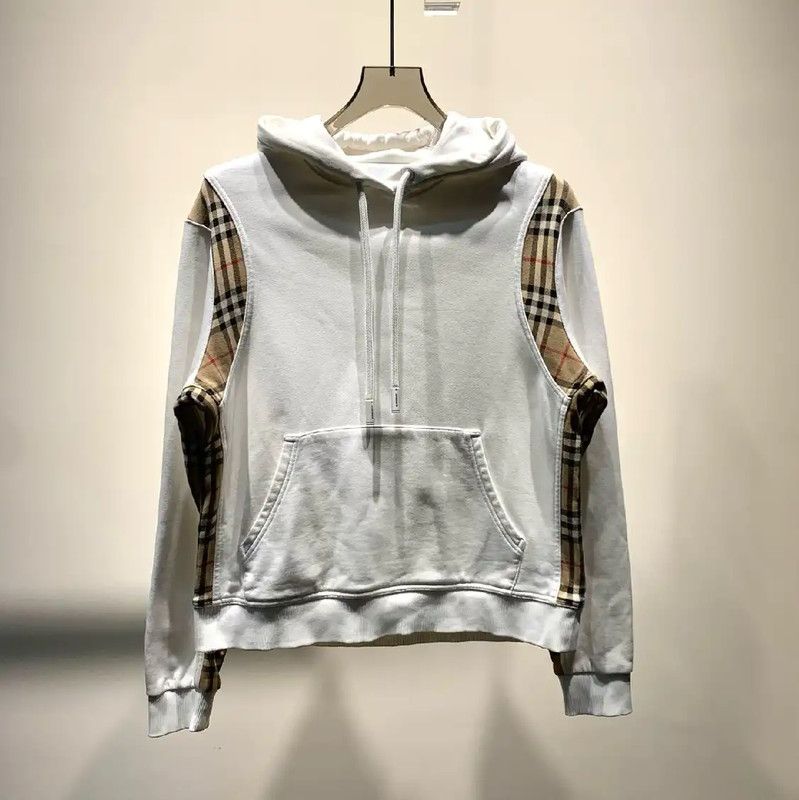 Burberry Burberry Women's White Cotton Hoodie Size S / US 4 / IT 40 - 1 Thumbnail