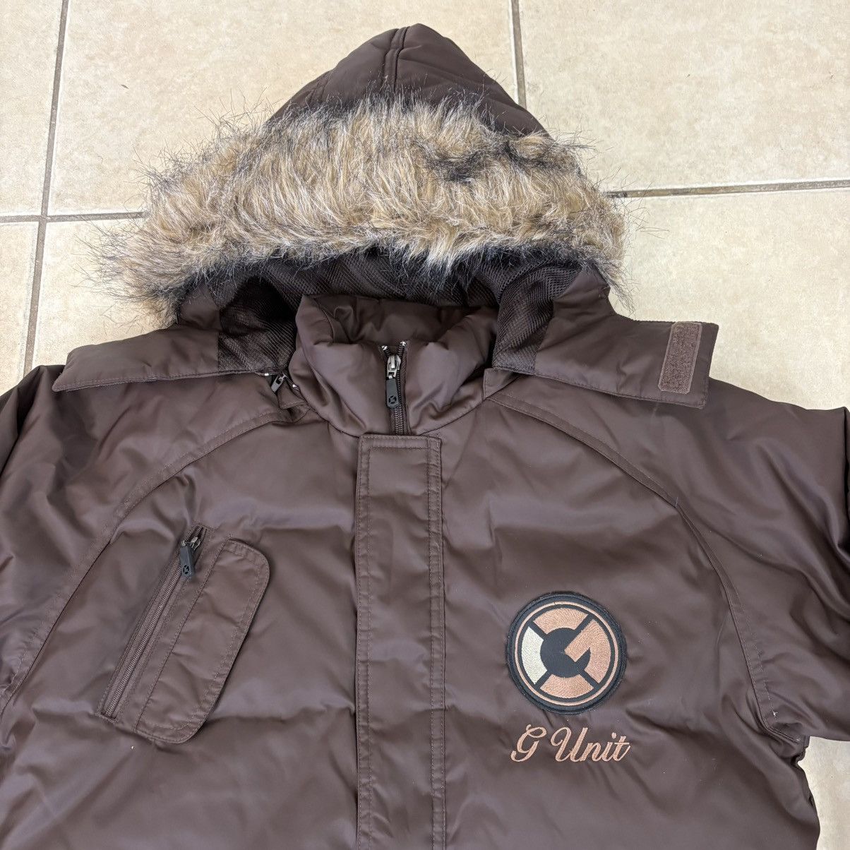 G-Unit G Unit Vintage y2k Fur Hood Puffer Jacket Size Small Size US S / EU 44-46 / 1 - 2 Thumbnail