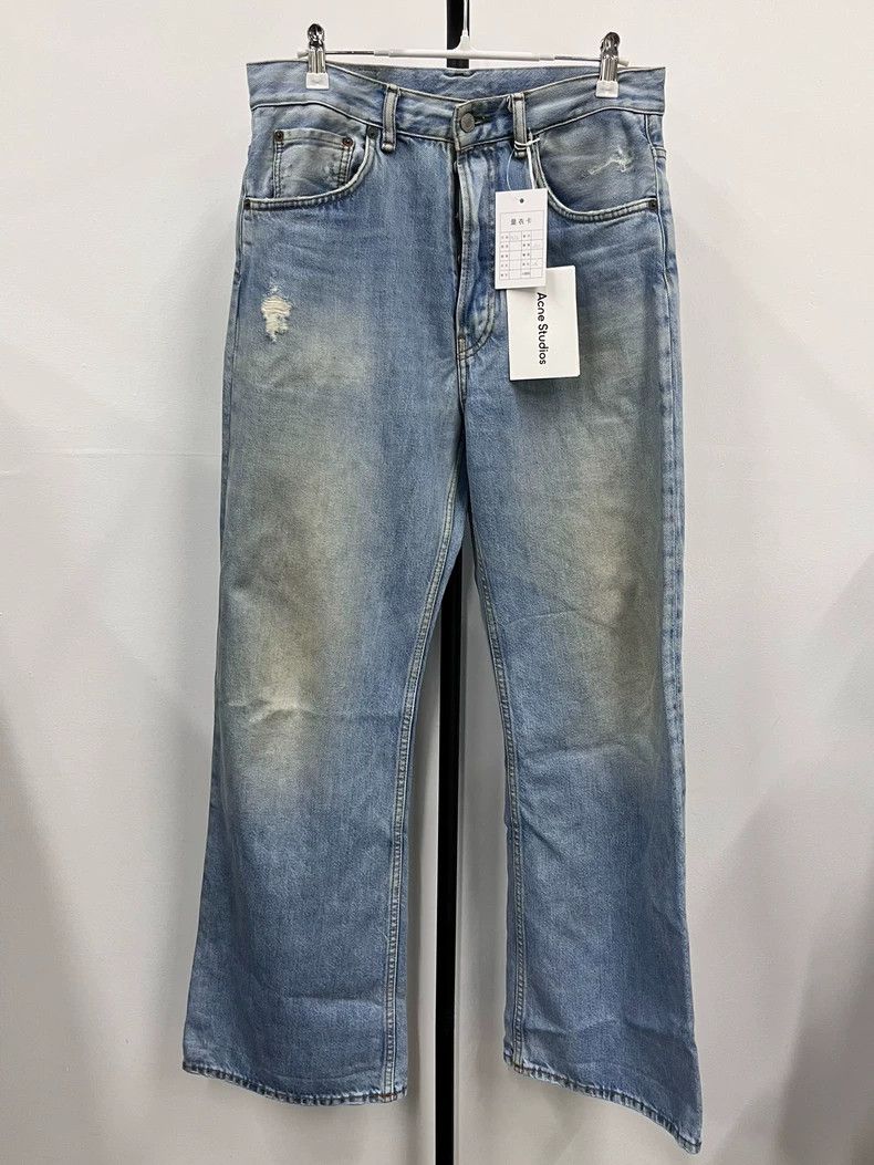 Acne Studios acne studios Slightly flared loose washed jeans 2506-Nextar Size US 29 - 1 Thumbnail
