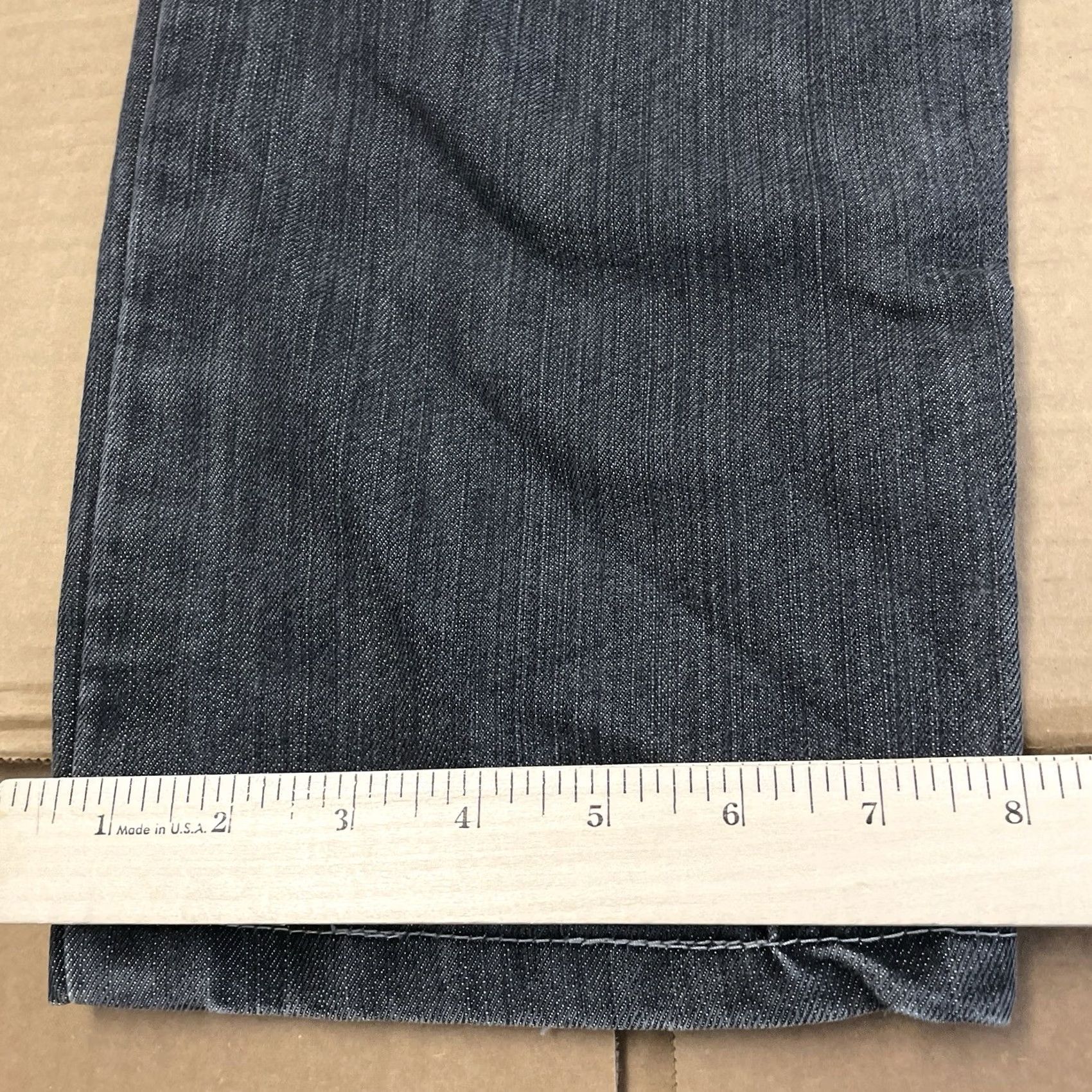 Express BROOKLYN XPRESS Jeans Men 5-Pocket Denim 40 x 34 Gray 31in Inseam Regular Straight Hip Hop 90s Vintage? No Size US 40 / EU 56 - 7 Thumbnail