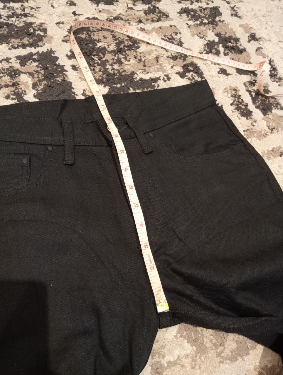 Japanese Brand Son Of The Cheese Japan 5 Pocket Black Jeans Size US 31 - 13 Thumbnail