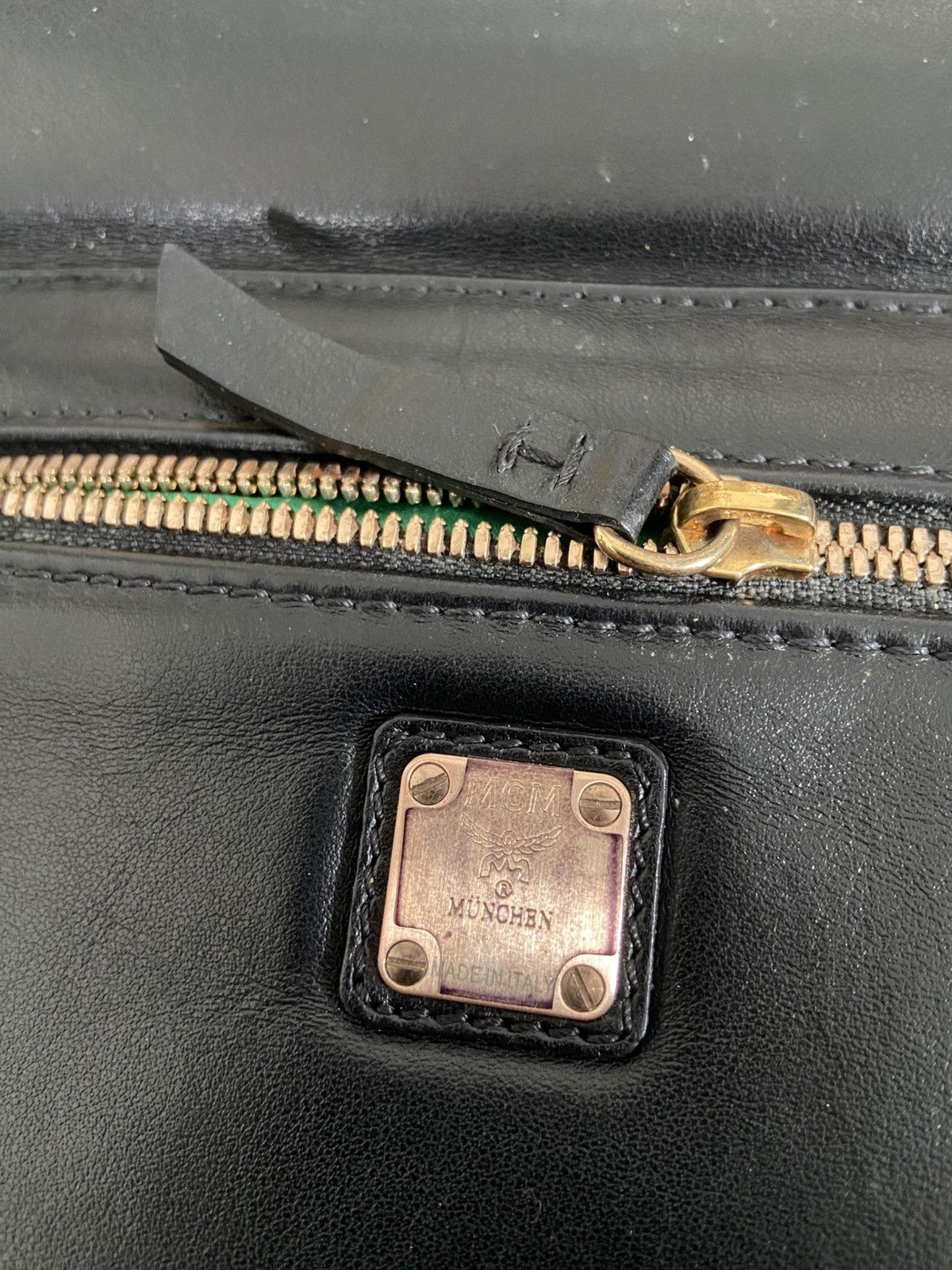 MCM MCM Bag Black Leather Crossbody Bag Size ONE SIZE - 9 Thumbnail