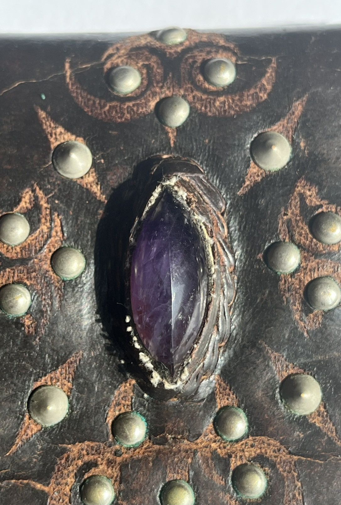Japanese Brand × KMRii × Vintage KMRii Vintage 00s Purple Stone Wallet Size ONE SIZE - 3 Thumbnail