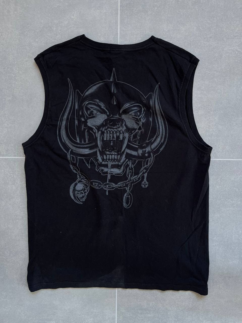 Band Tees Motorhead Punk Logo Sleeveless Top Size US L / EU 52-54 / 3 - 5 Thumbnail