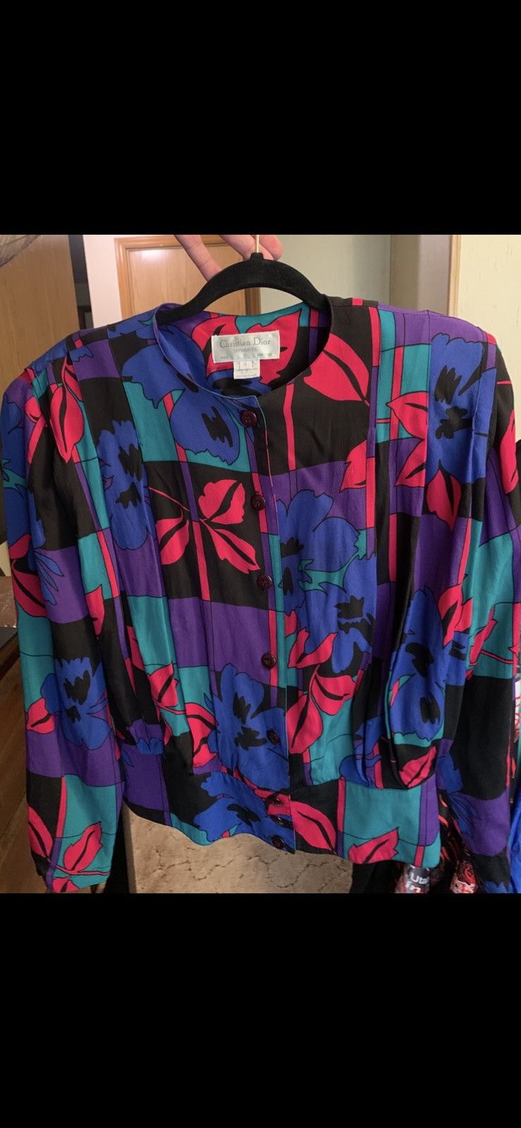 Christian Dior Monsieur 80’s Christian Dior Petites Vintage Top & Pants Size XS / US 0-2 / IT 36-38 - 3 Thumbnail