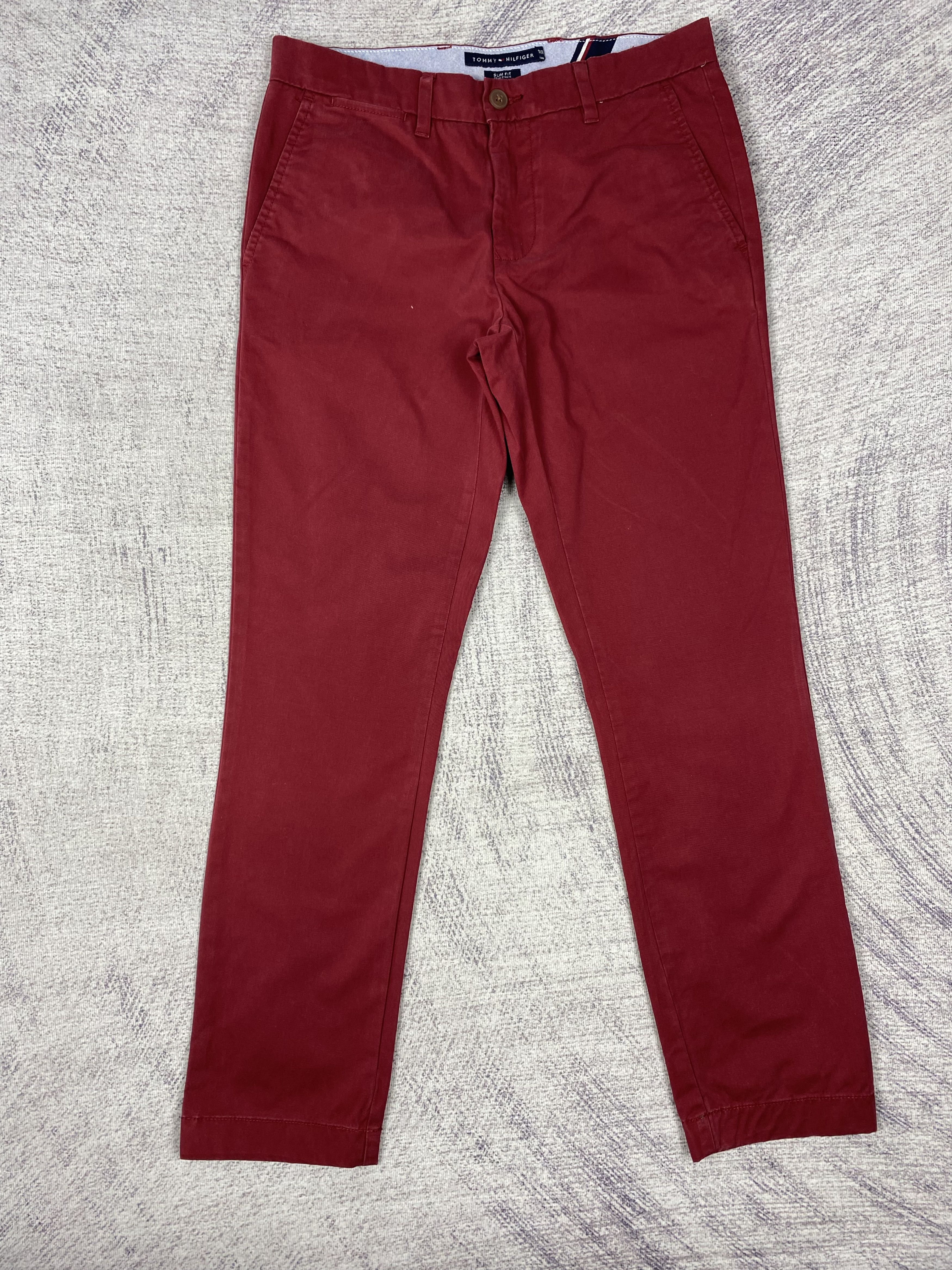 Tommy Hilfiger Vintage Tommy Hilfiger Slim Fit Pants P0487 Size US 30 / EU 46 - 1 Thumbnail