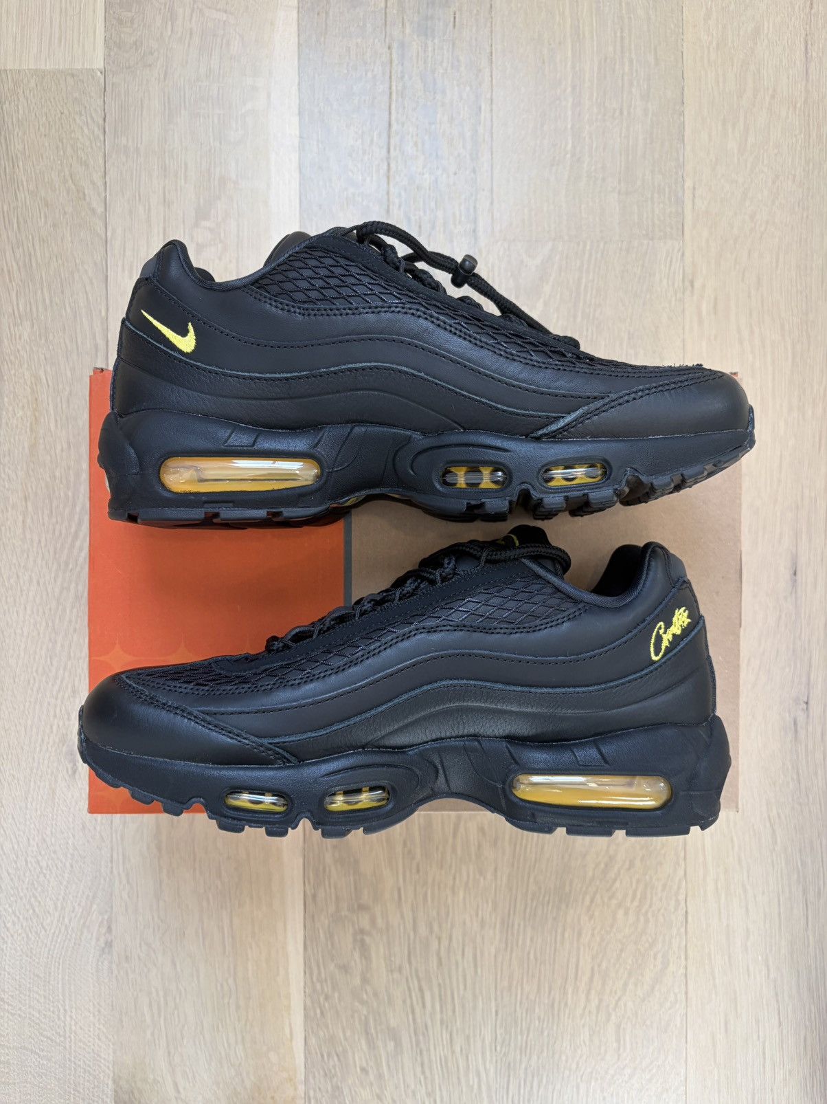 Nike Nike x Corteiz Air Max 95 SP Honey Blacks CRTZ FB2709-003 Size US 9.5 / EU 42-43 - 8 Thumbnail