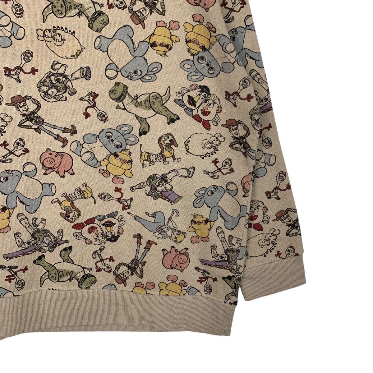 Anime PIXAR Cartoon Graphic Crewneck Sweatshirt #2947-C133 Size US L / EU 52-54 / 3 - 6 Thumbnail