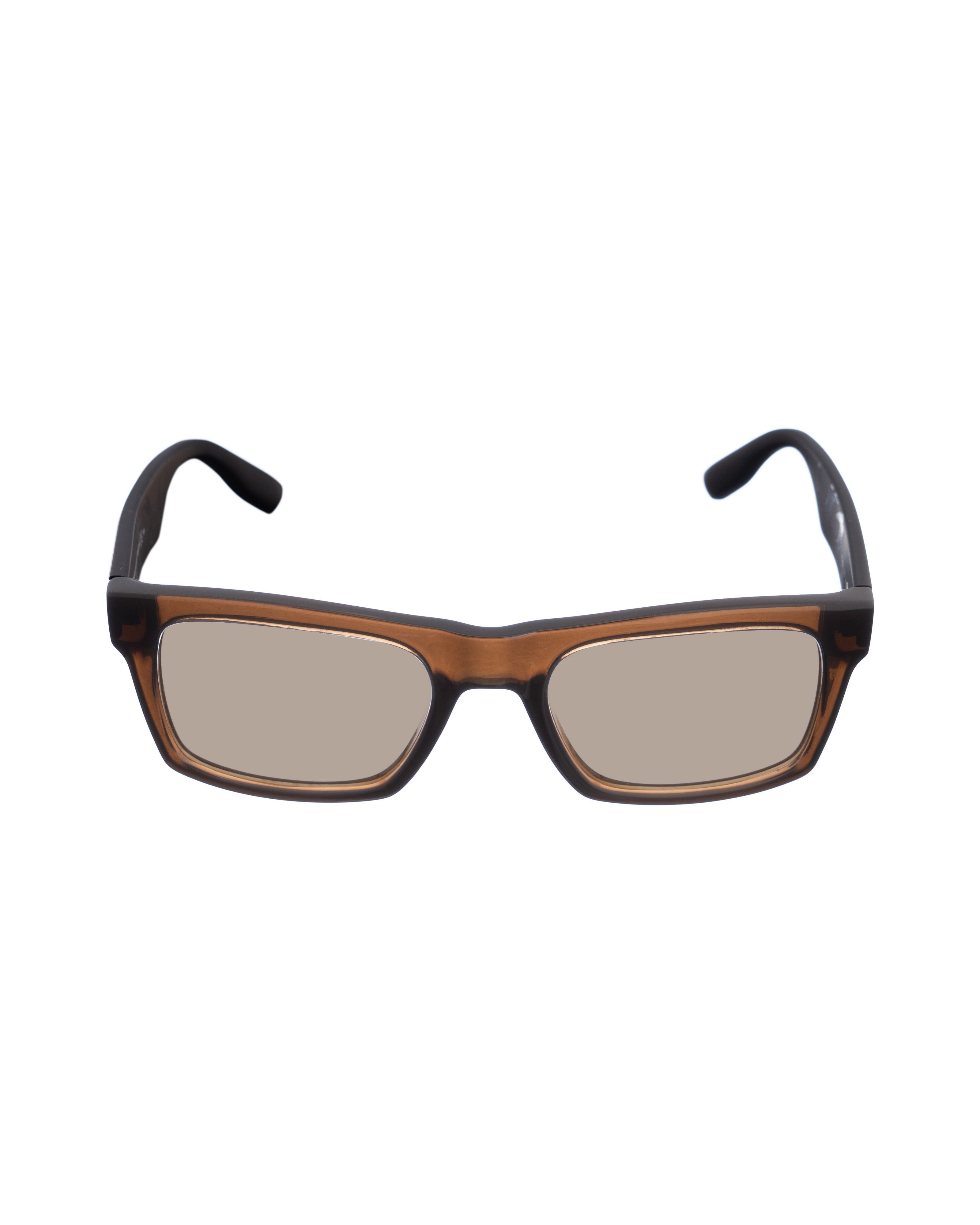 Alexander McQueen Alexander McQueen '00s Bold Nerdy Brown Sunglasses Size ONE SIZE - 1 Thumbnail