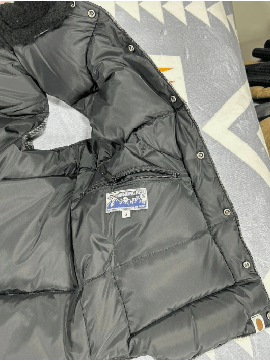 Rocky Mountain Featherbed Rocky Mountain Featherbed Bape Wool Leather Down Vest 38 Size US S / EU 44-46 / 1 - 6 Thumbnail