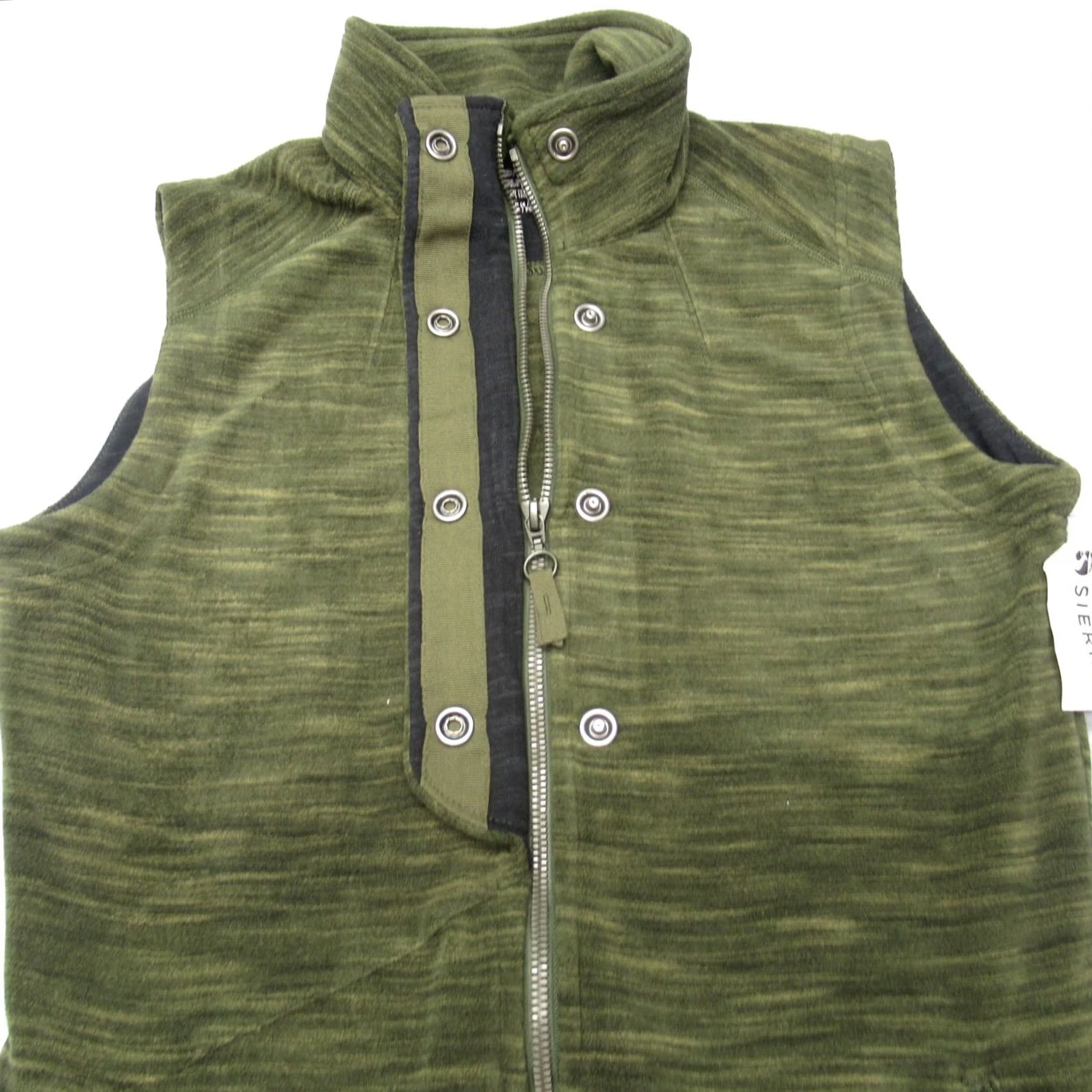 ExOfficio Exofficio Vest Womens Small Green Zip Pockets Full Zip Fleece NEW Calluna Breathable Sleeveless Mid-Length Casual Outdoor Spring Winter Fall Womens Size S / US 4 / IT 40 - 7 Thumbnail