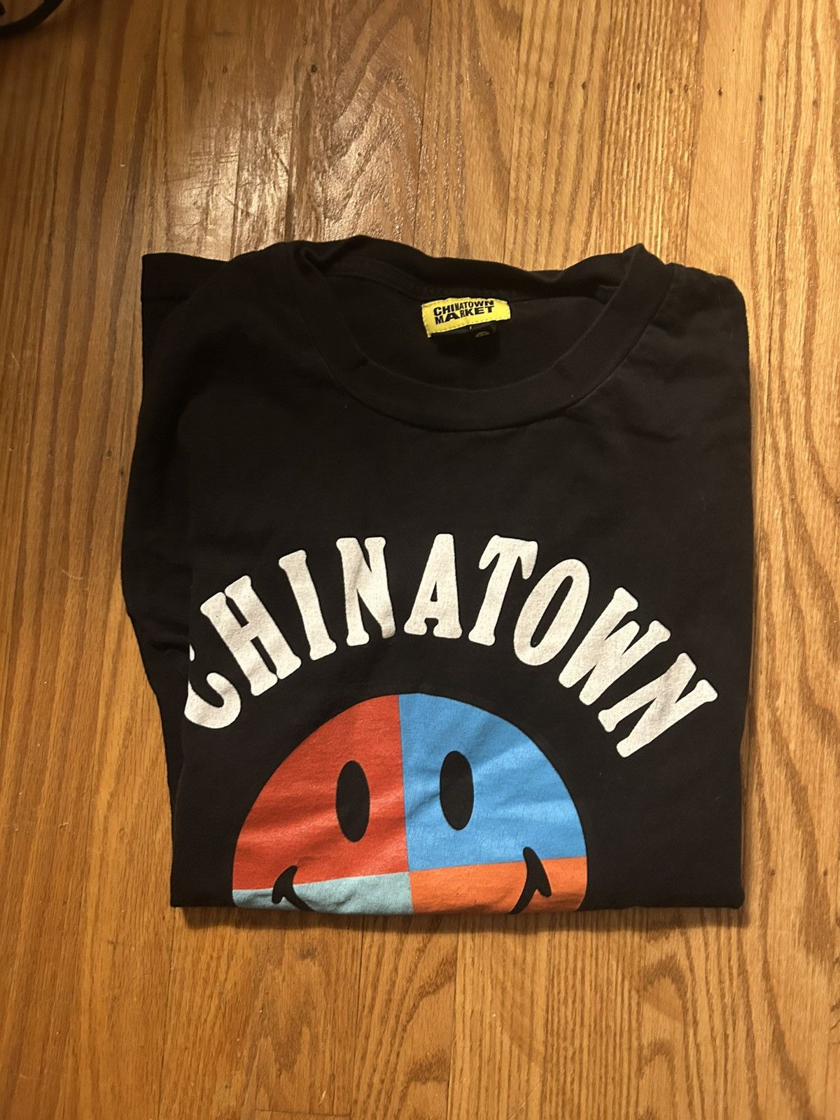 Other Chinatown Market X Smiley UO Exclusive Quarters Tee Size US L / EU 52-54 / 3 - 2 Thumbnail