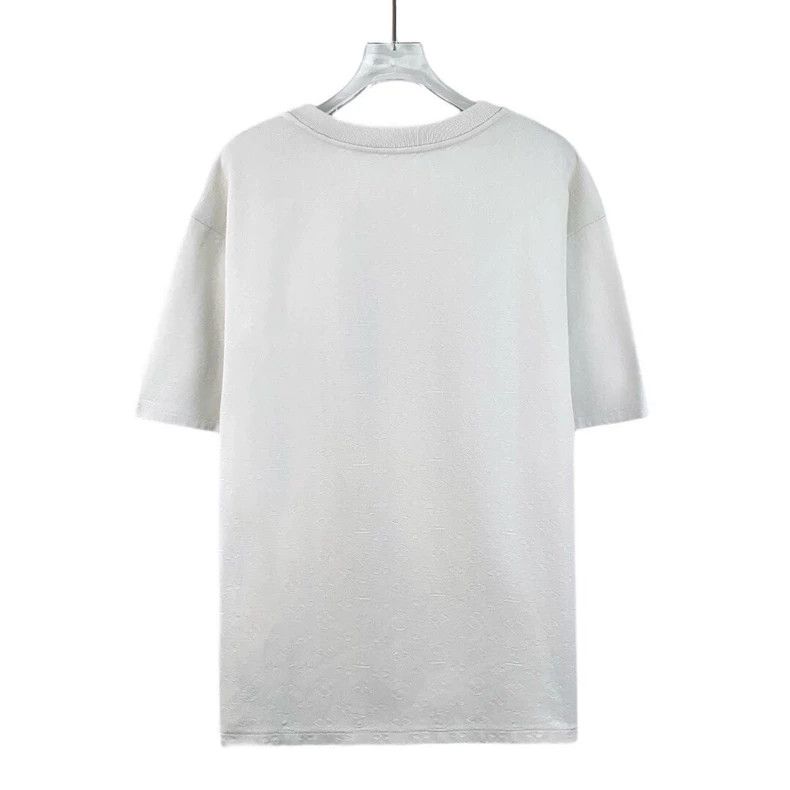 Louis Vuitton Louis Vuitton white logo full print short sleeves Size US XL / EU 56 / 4 - 2 Thumbnail