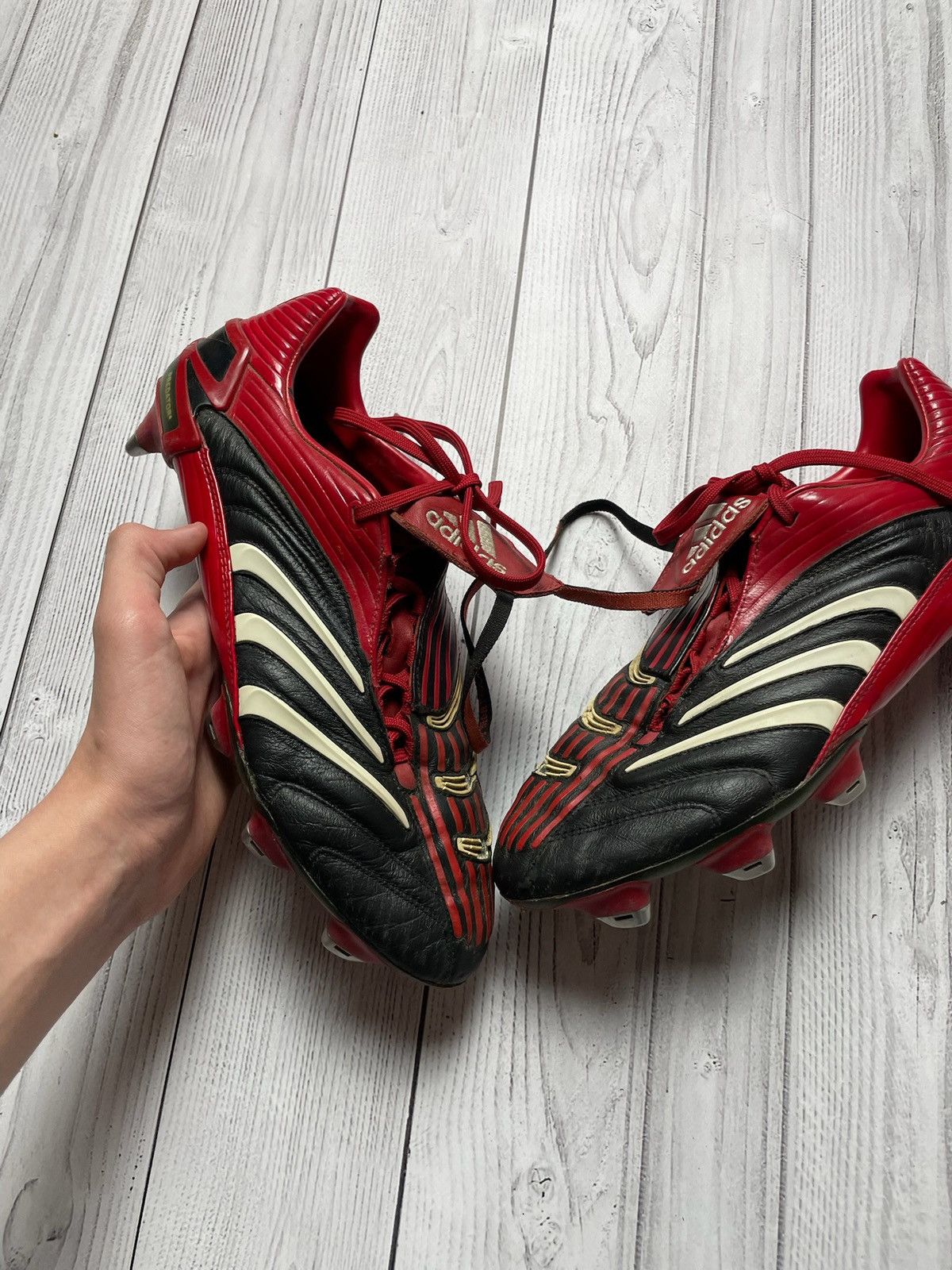 Adidas × Vintage Vintage adidas predator boots size US 10 X-traxion soft Size US 10 / EU 43 - 2 Thumbnail