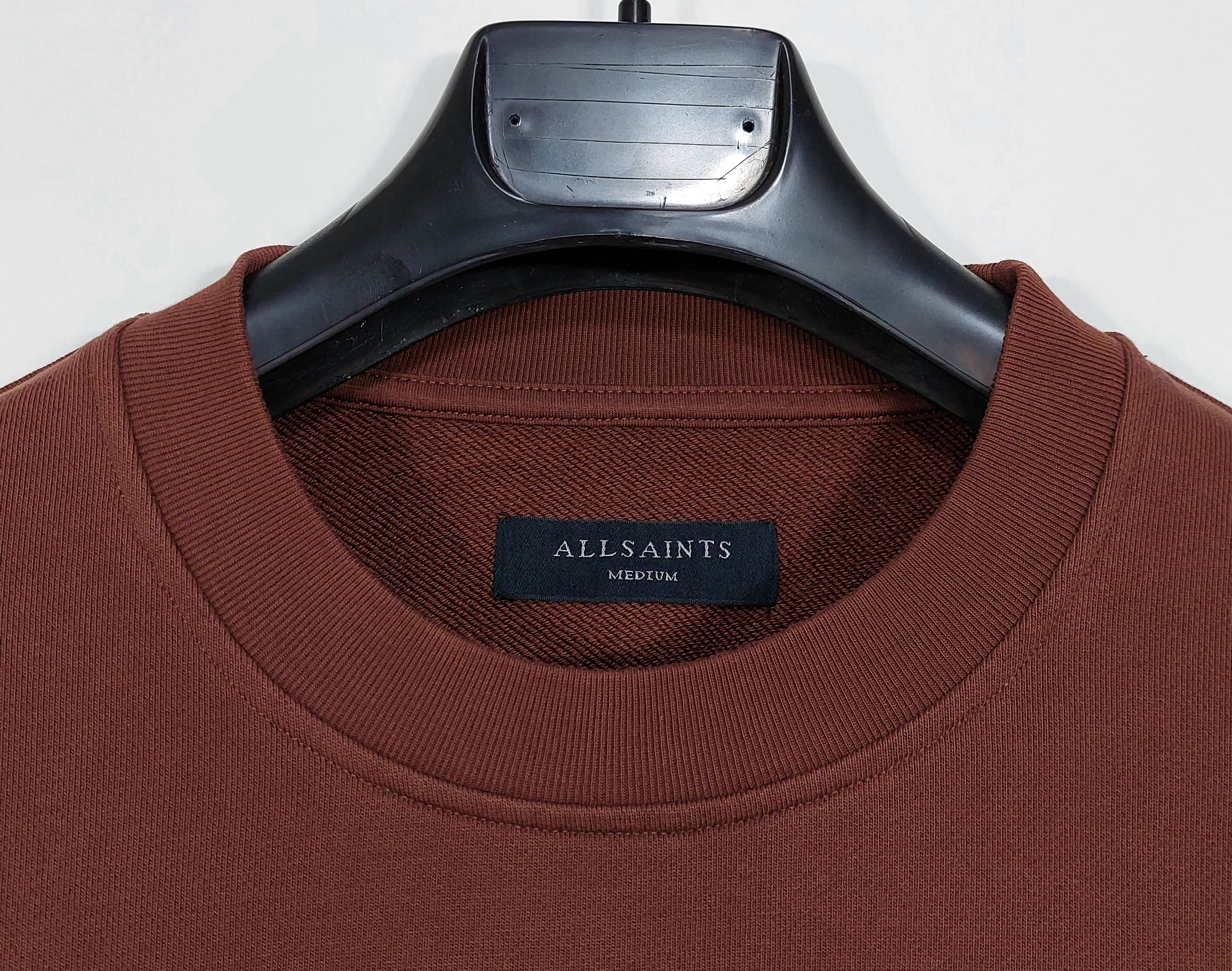 Allsaints underground crew sweatshirt - red mars M Size US M / EU 48-50 / 2 - 3 Thumbnail
