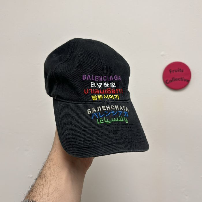 Balenciaga Balenciaga multi-languages cap | Grailed