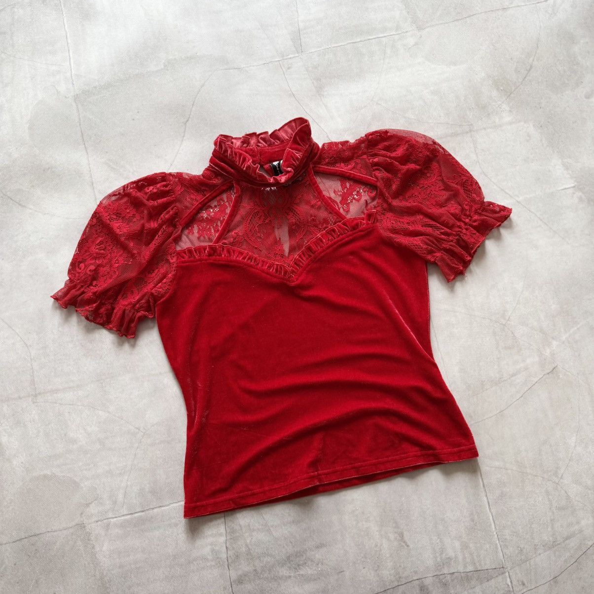 Undercover Gothic Mesh Web T Shirt Mad Punk LGB Tripp NYC Vibe Size L / US 10 / IT 46 - 1 Thumbnail